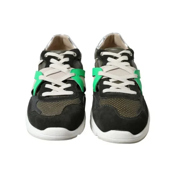 Dolce & Gabbana Exquisite Multicolor Low-Top Designer Sneakers